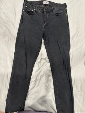 Agolde Skinny Black High-Rise Jeans